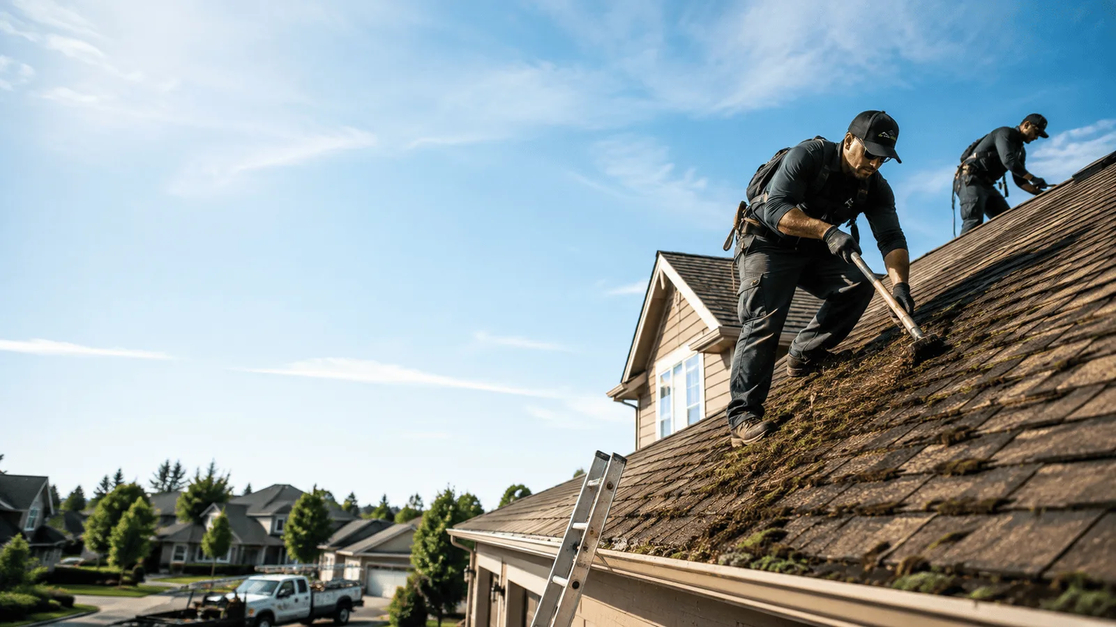 Roof Moss Removal in Foster, RI near me